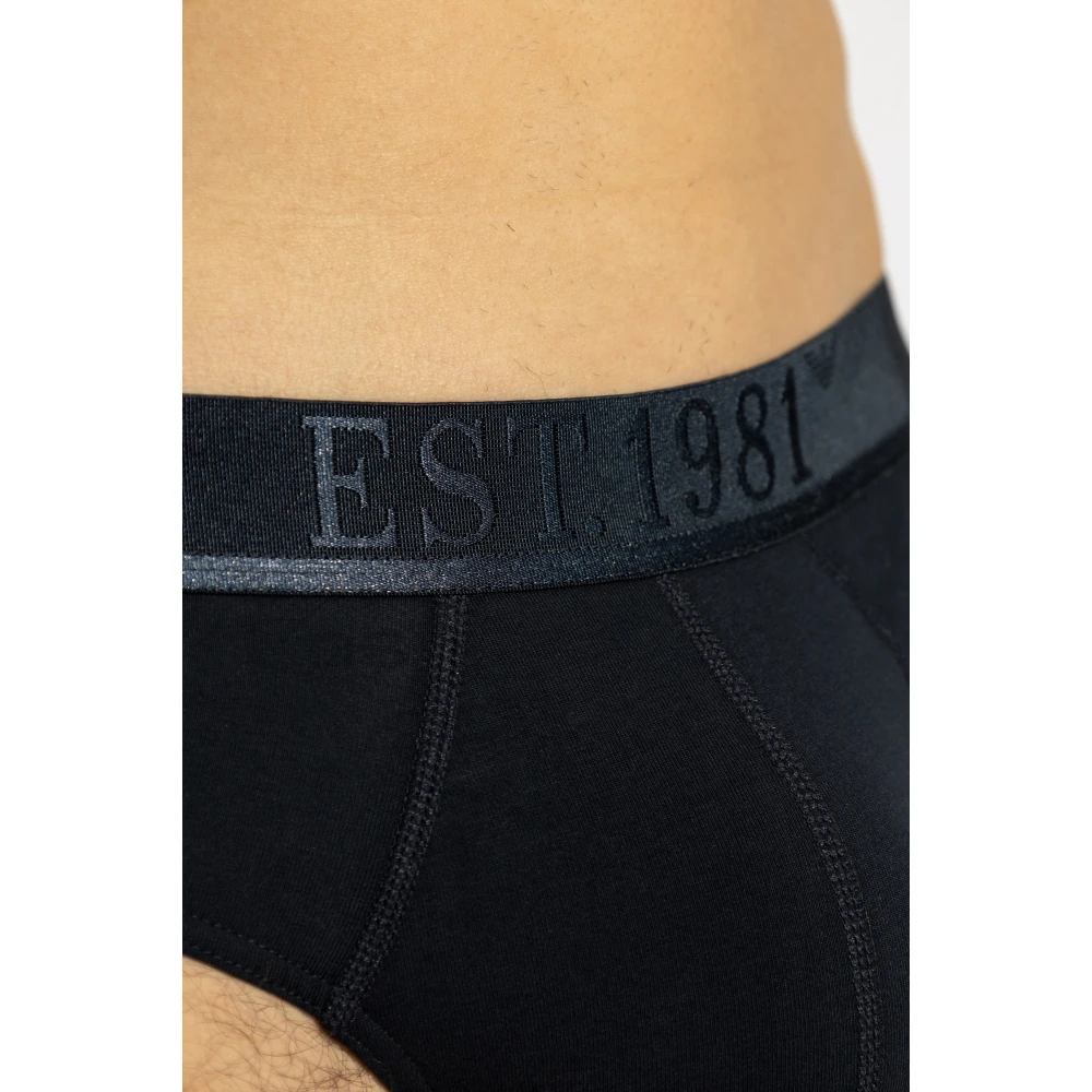 Emporio Armani Driepak slips van de '' collectie Blue Heren