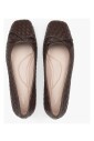 ballerines-marron-fonce-pour-femmes-en-cuir-veritable-tisse