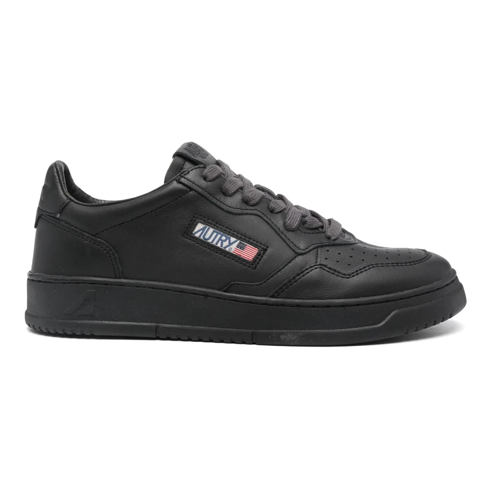 Autry Black Sneakers, Male, 6 Uk, Medalist Low