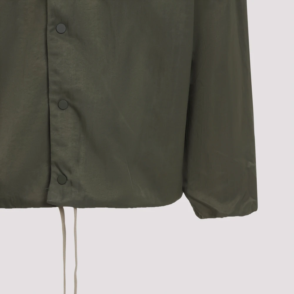 Fear Of God Groene Jas Aw24 Stijlvolle Herenkleding Green Heren