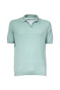 polo-en-soie-col-en-v