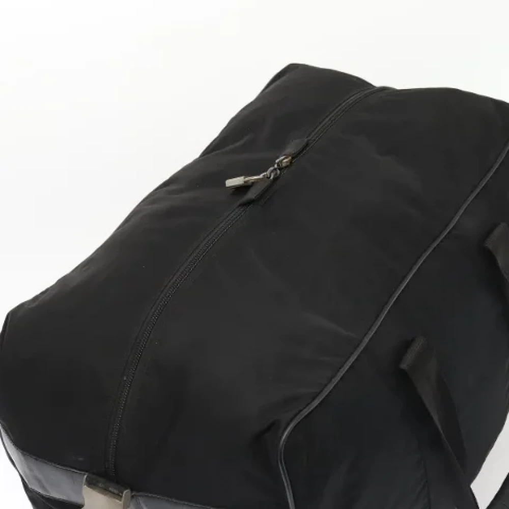 Prada Vintage Pre-owned Nylon prada-bags Black Dames