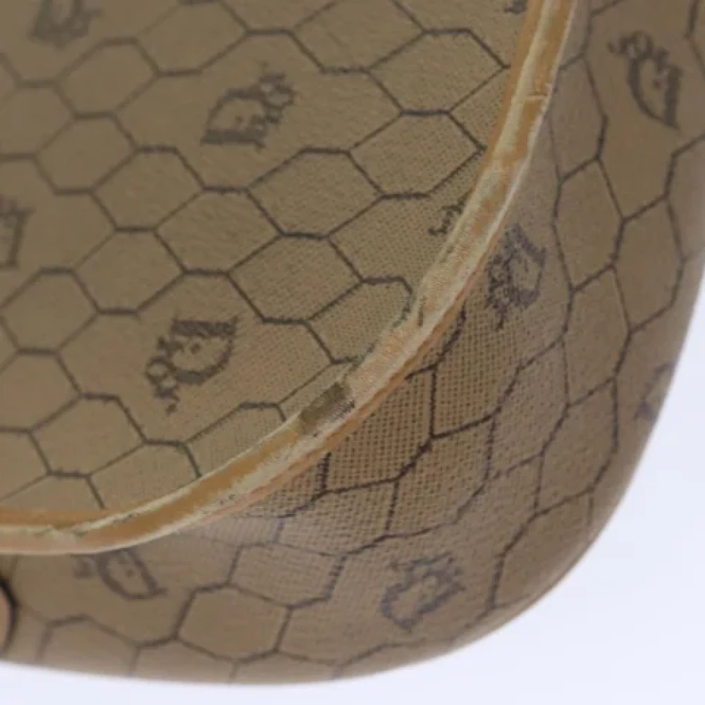 Dior Vintage Pre-owned Canvas dior-bags Brown Dames