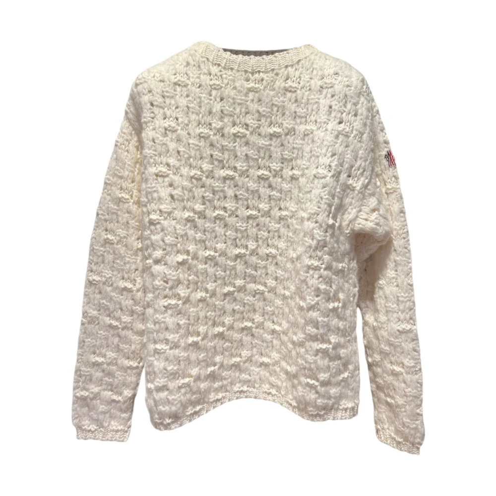 Moncler Women's White Alpaca Wool Jumper