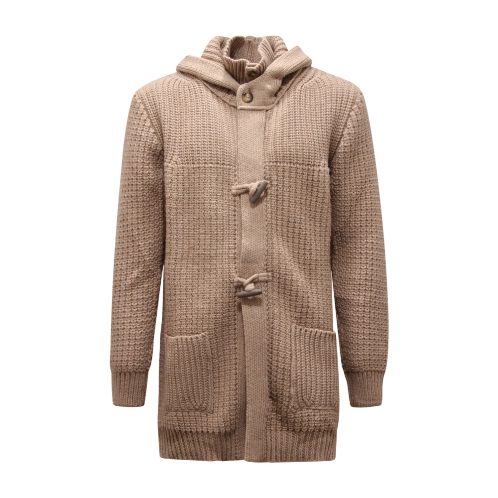 Imperial Beige K3614donk Cardigan Jacket - Male - Round-Neck Knitwear - M - Knitwear