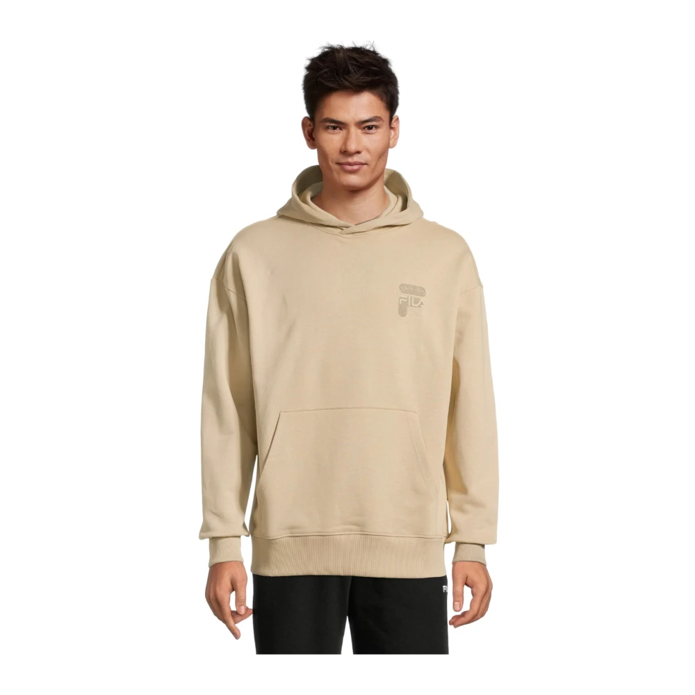 Fila Stijlvolle Hoodies voor Dagelijks Comfort Beige Heren