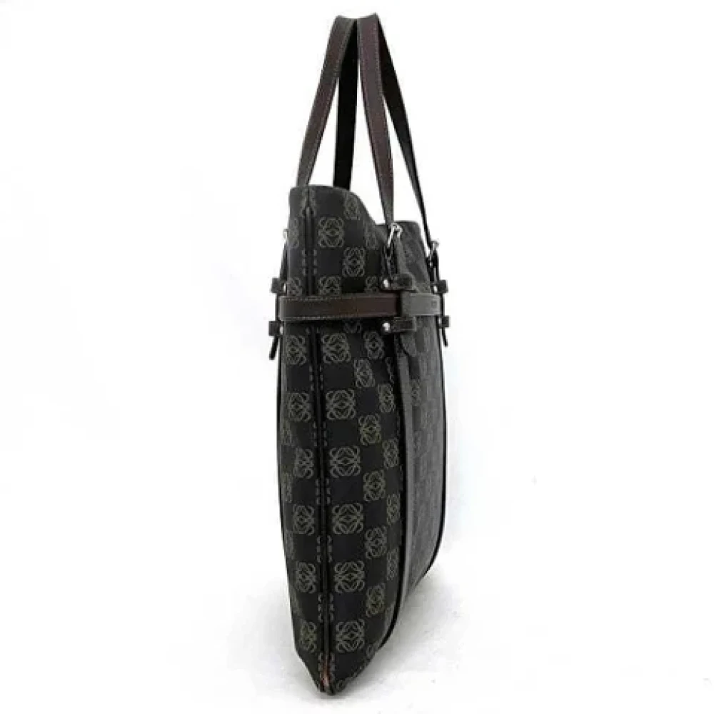 Loewe Pre-owned Fabric handbags Black Dames