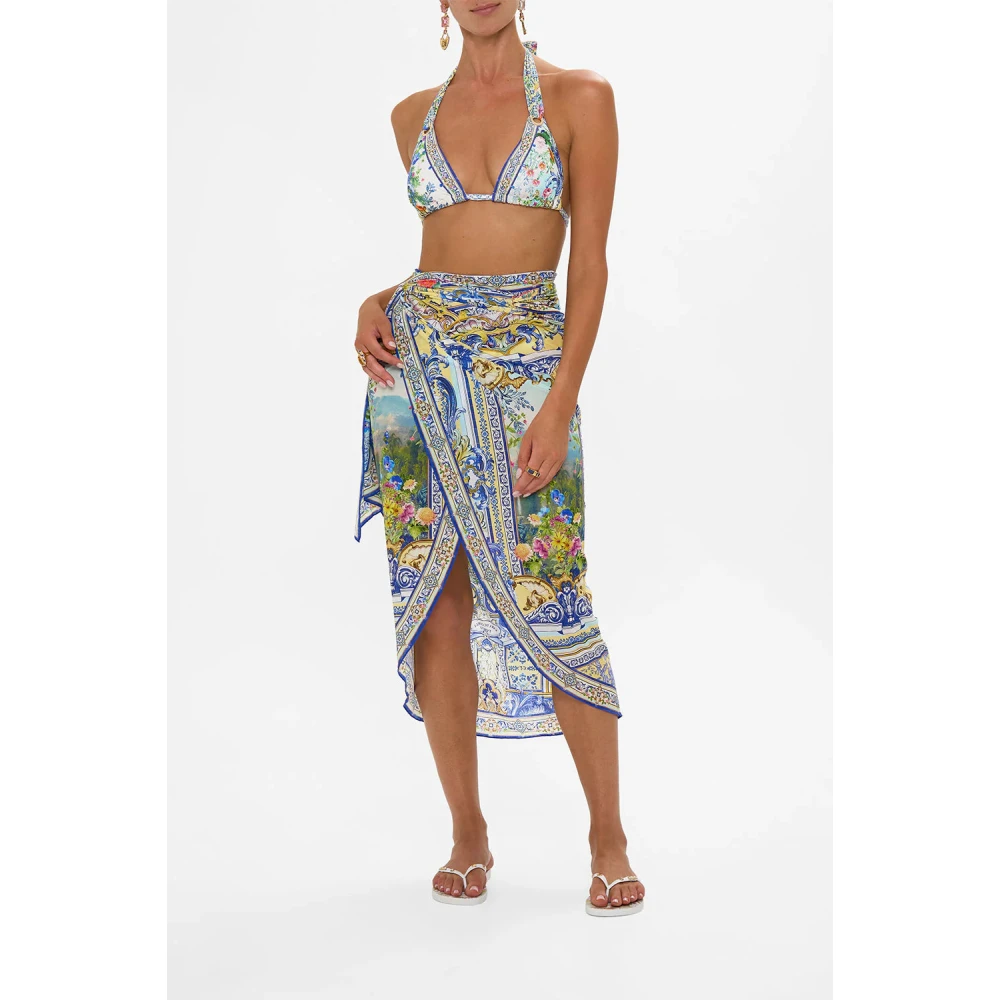 Camilla Portugees Paleis Eyelet Sarong Multicolor Dames