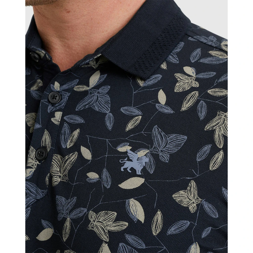 Vanguard Stretch Piqué Polo Shirt Multicolor Heren