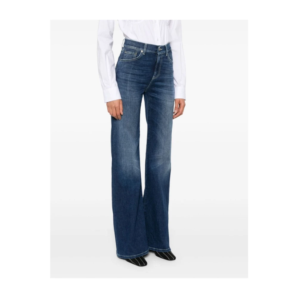 Dondup Klassieke Denim Jeans Blue Dames