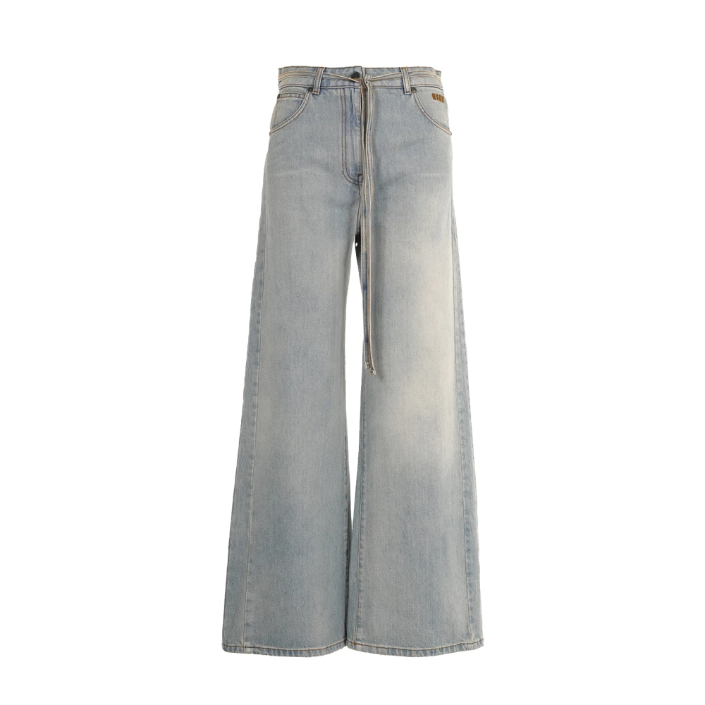 Msgm - Jeans > Wide Jeans - Blue - Msgm - Modalova