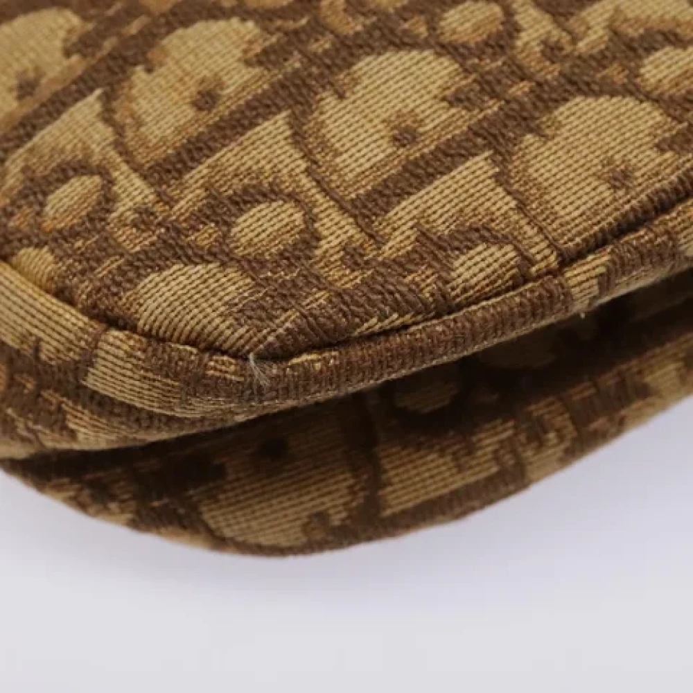 Dior Vintage Pre-owned Canvas dior-bags Brown Dames