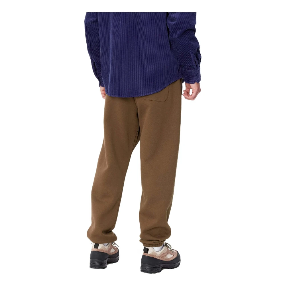 Carhartt WIP Chase Sweat Lange broek Brown Heren
