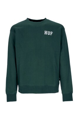forest-green-crewneck-sweatshirt-with-logo