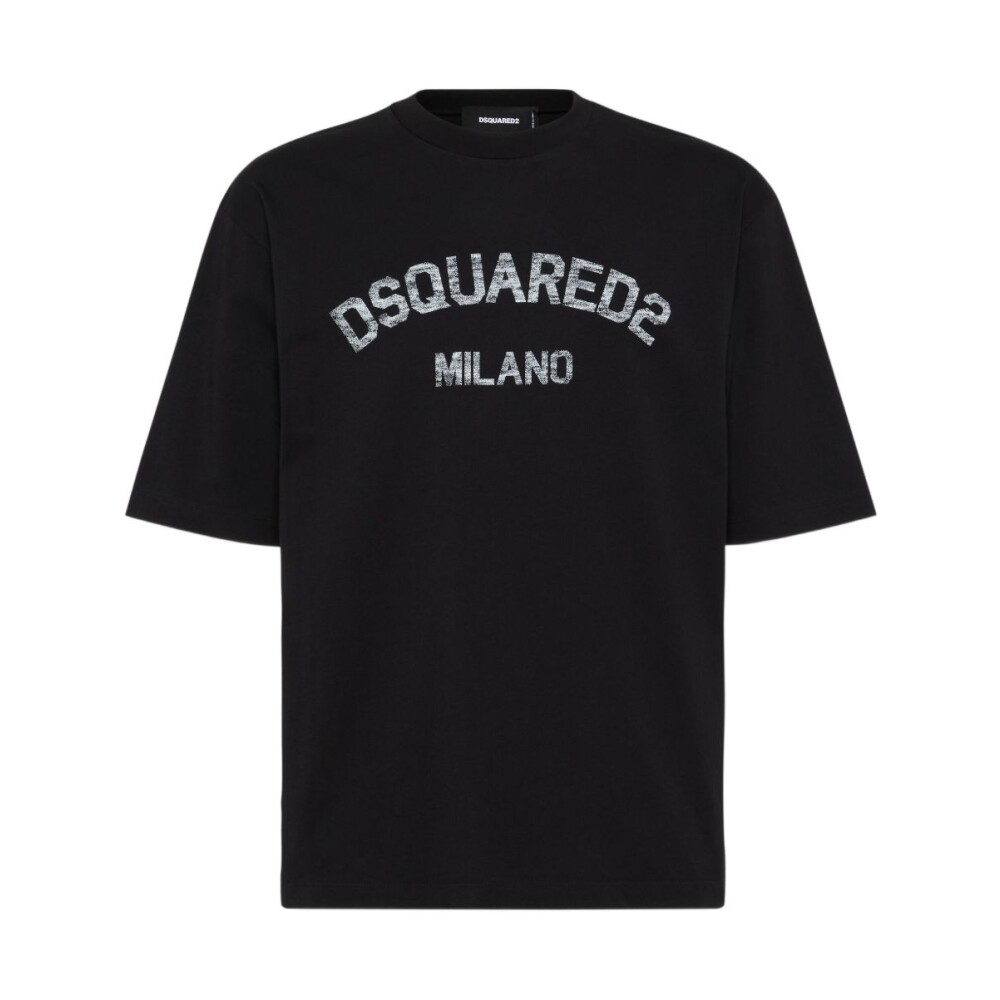 【関税&送料込】Dsquared2 T-Shirt In Cotone Boxy Fit Shop fashion from Dsquared2