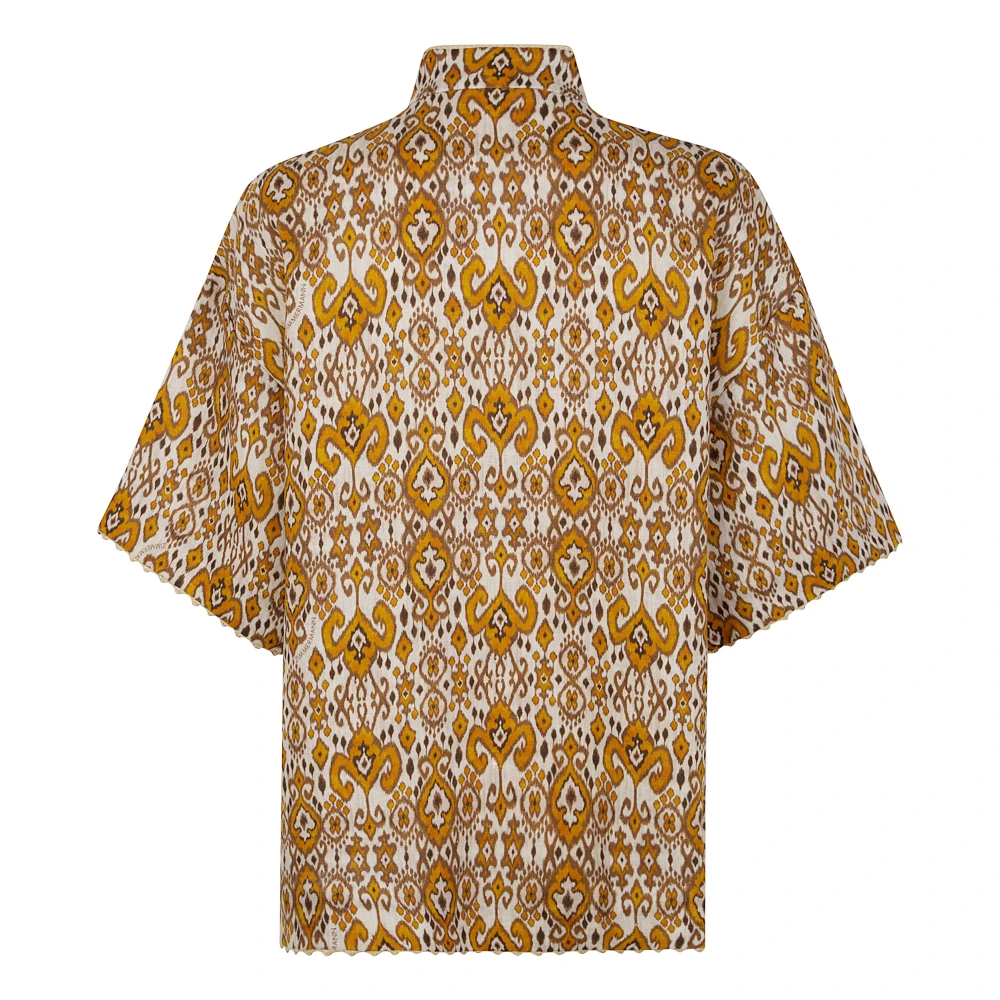 Zimmermann Relaxte Overhemd Multicolor Dames