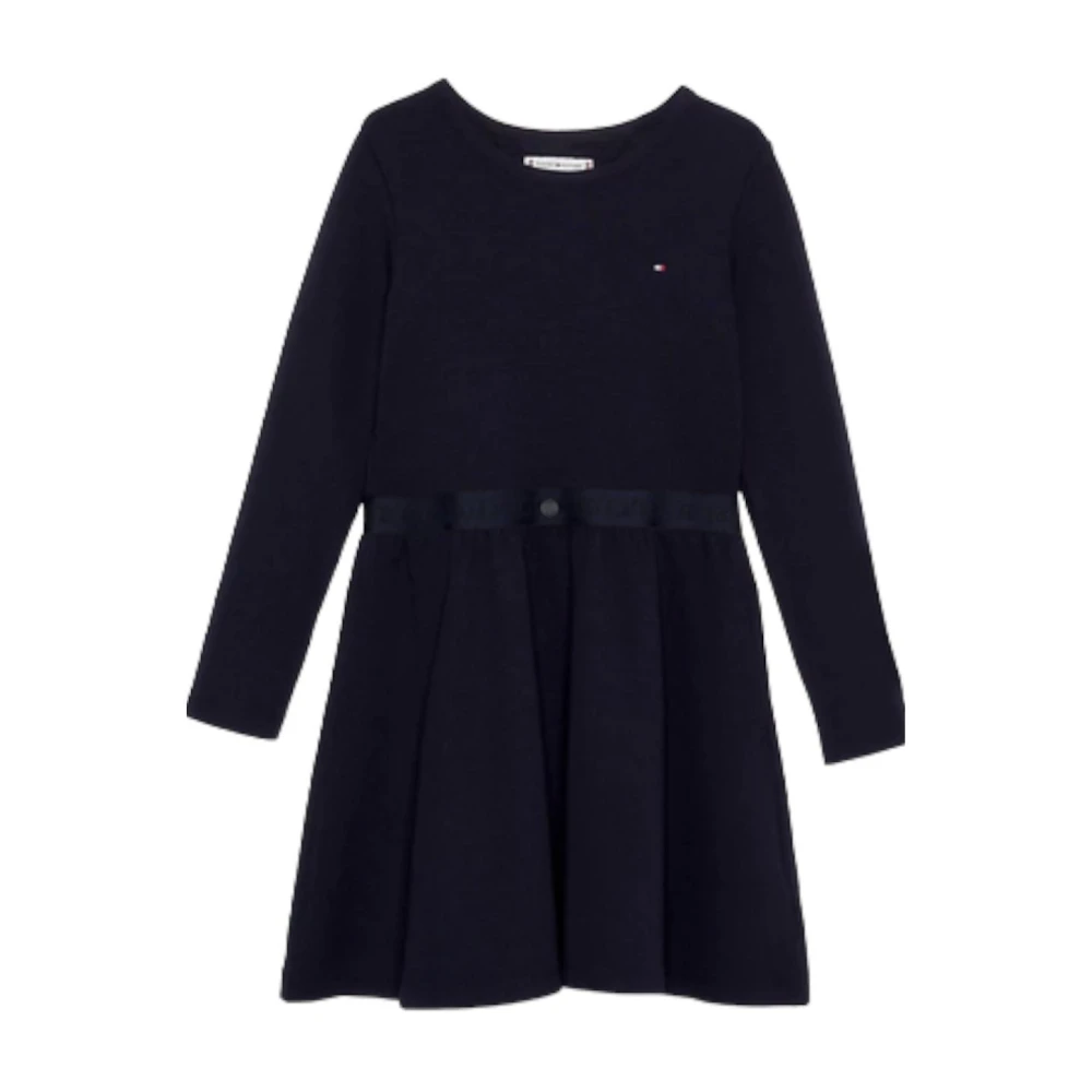 Tommy Hilfiger Women's Blue Monotype Knit Dress
