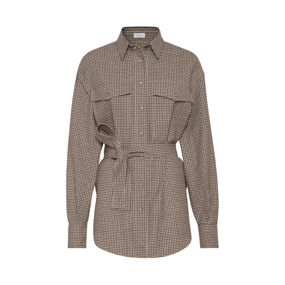 Blouses & Shirts > Shirts - - Brunello Cucinelli - Modalova