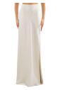 jupe-longue-en-satin-beige-a-fente