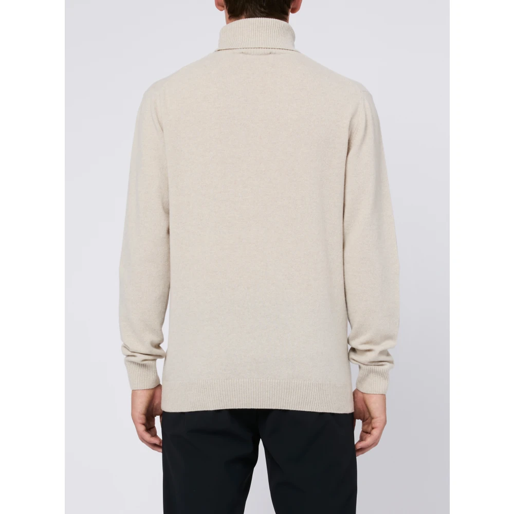 Daniele Fiesoli Merino Cashmere Coltrui Trui Grijs Gray Heren