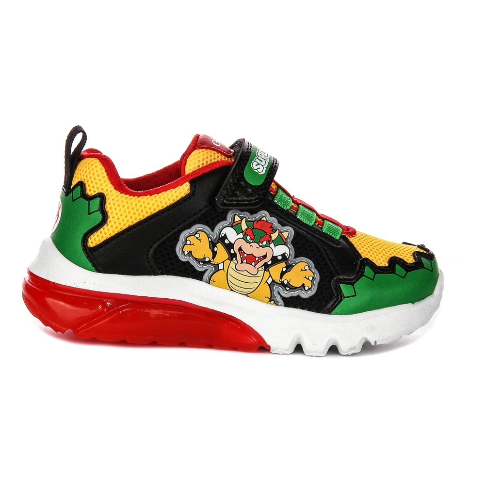 Geox Unisex Kids Multicolor Kids Sneakers, 25 Eu, Supermario Mesh Trainers For Infants