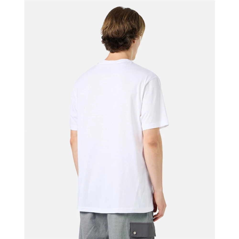 Iceberg T-shirt met Vitruviaans Garfield-print White Heren