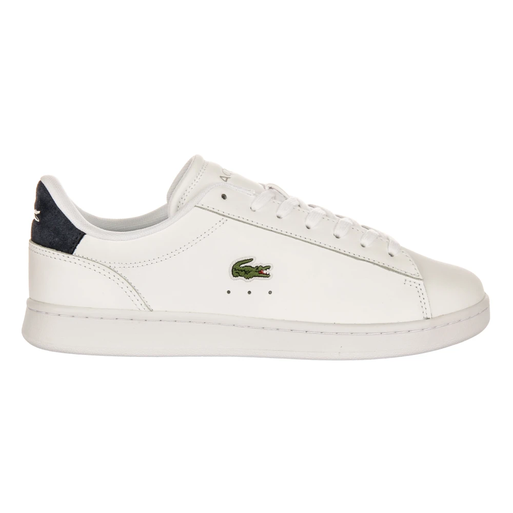 Lacoste Men's White Sneakers, 12 Uk, Navy Trainers Set