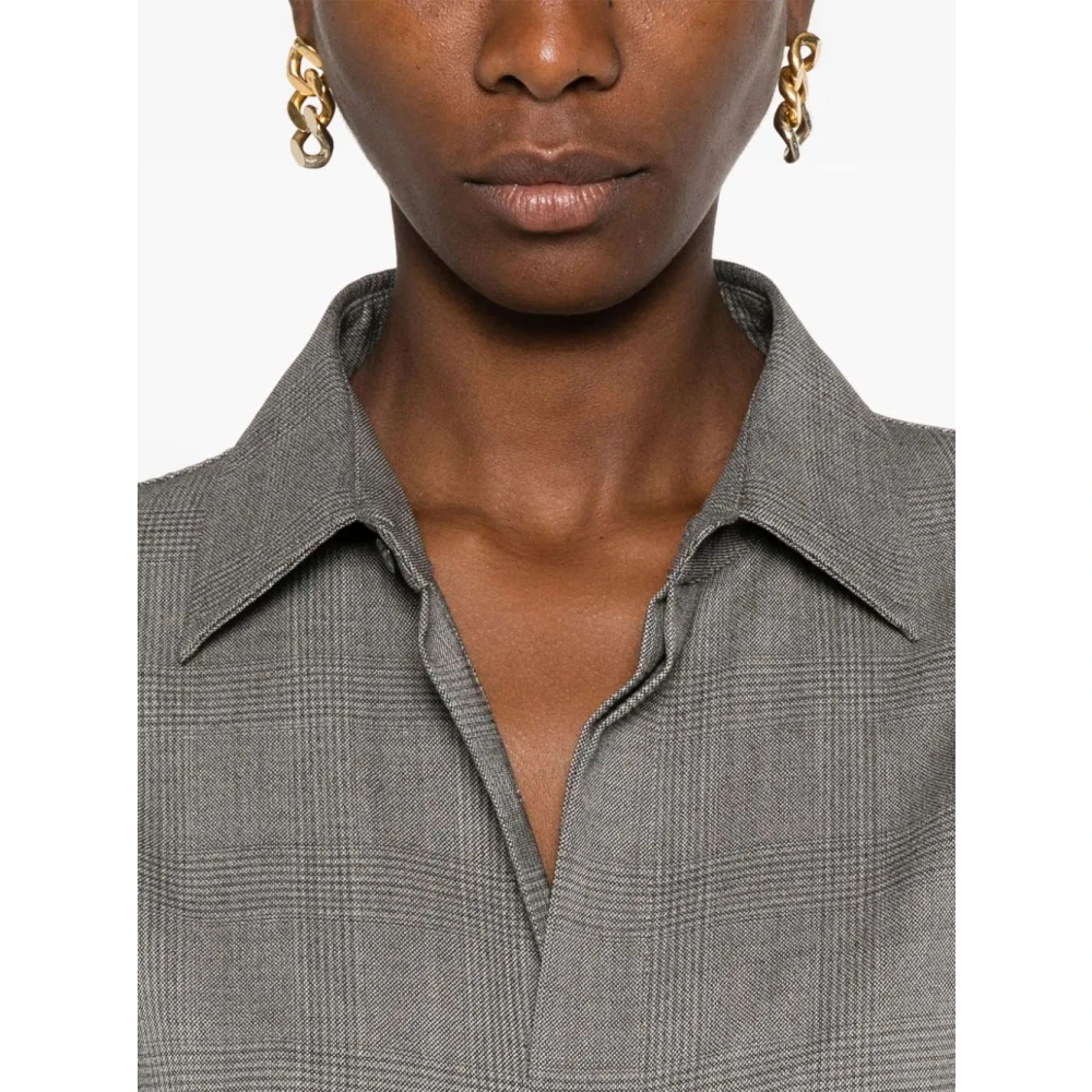 Darkpark Luxe Wol Shirt Keanu Gray Dames