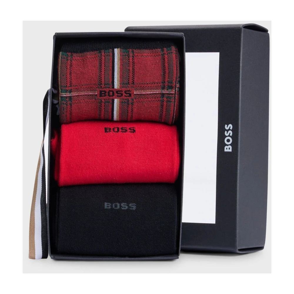 Hugo Boss Mannen Winter Cadeauset Sokken Multicolor Heren