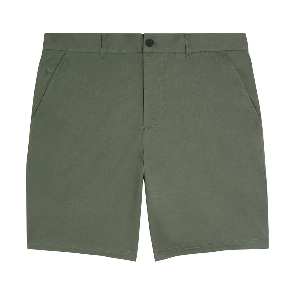 Lyle & Scott Shorts Course Stretch Chino Shorts Green Heren