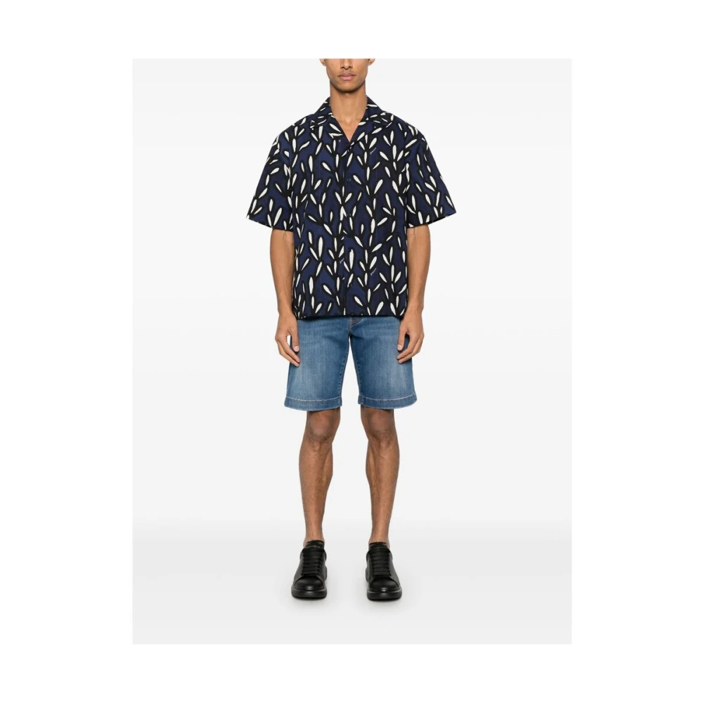 Jacob Cohën Blauwe Klassieke Five-Pocket Jeans Blue Heren