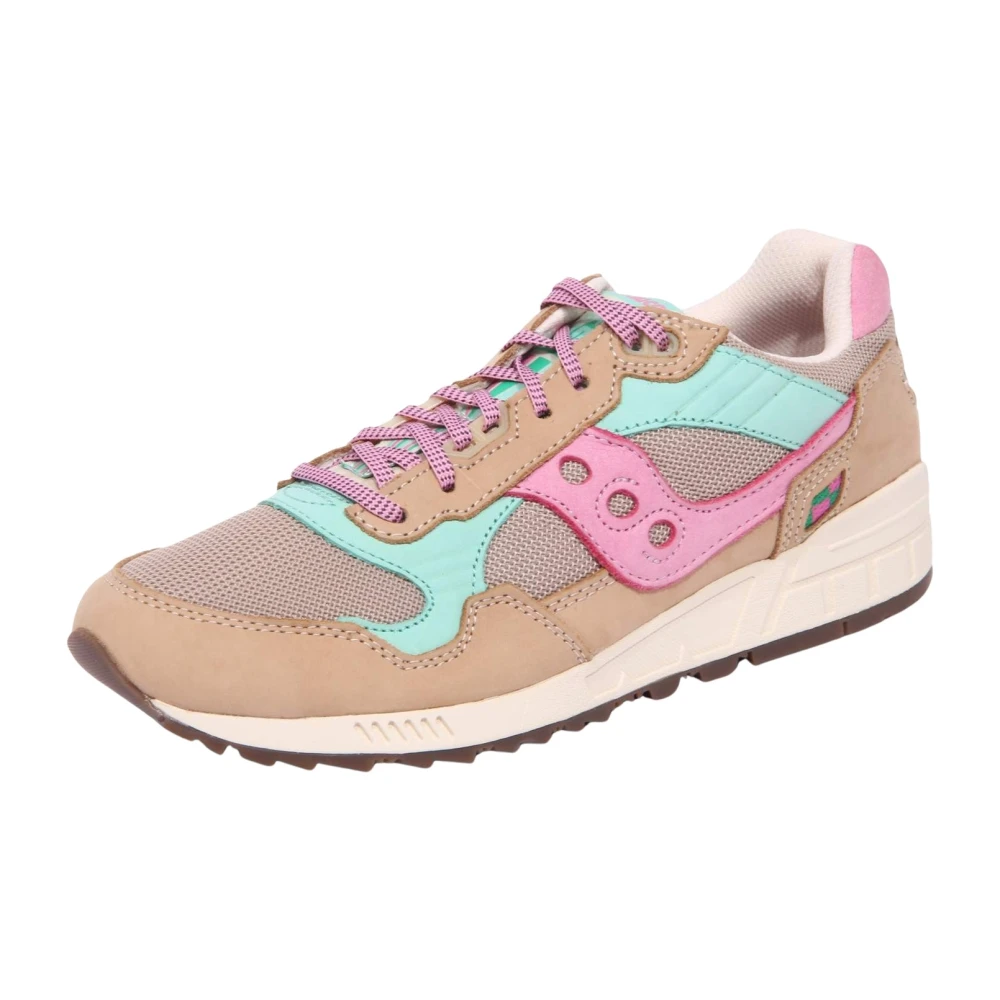 Saucony Men's Beige Sneakers, 8 Uk, Shadow 5000