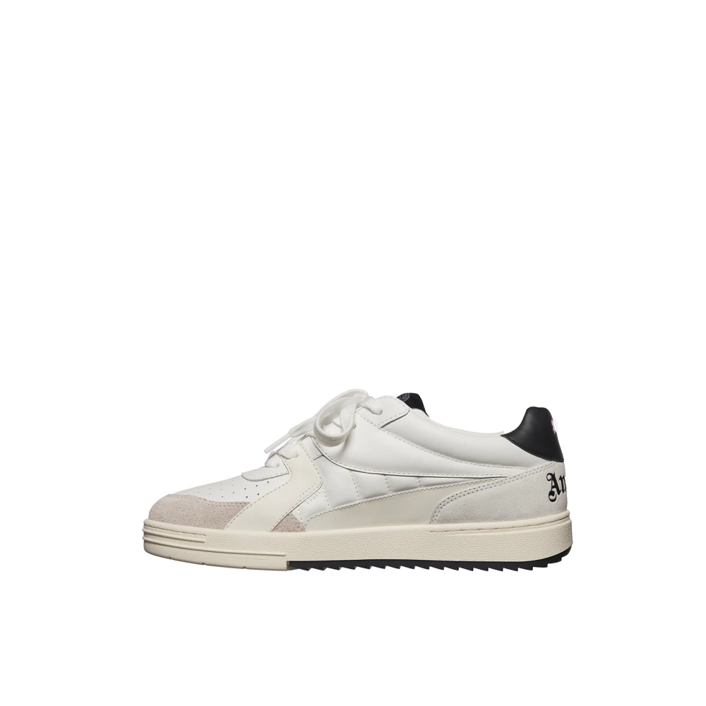 Palm Angels Universiteitssneakers White Heren