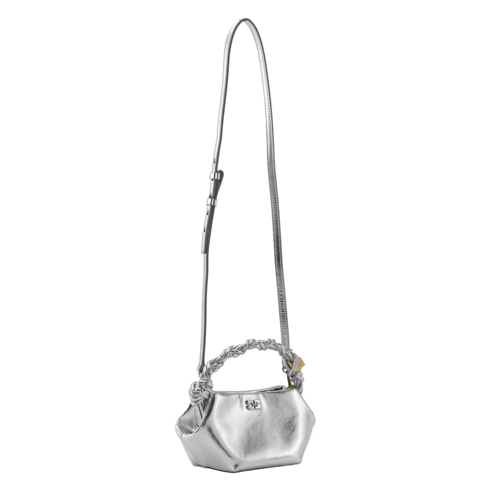 Ganni Stijlvolle Handtas A6595 Gray Dames