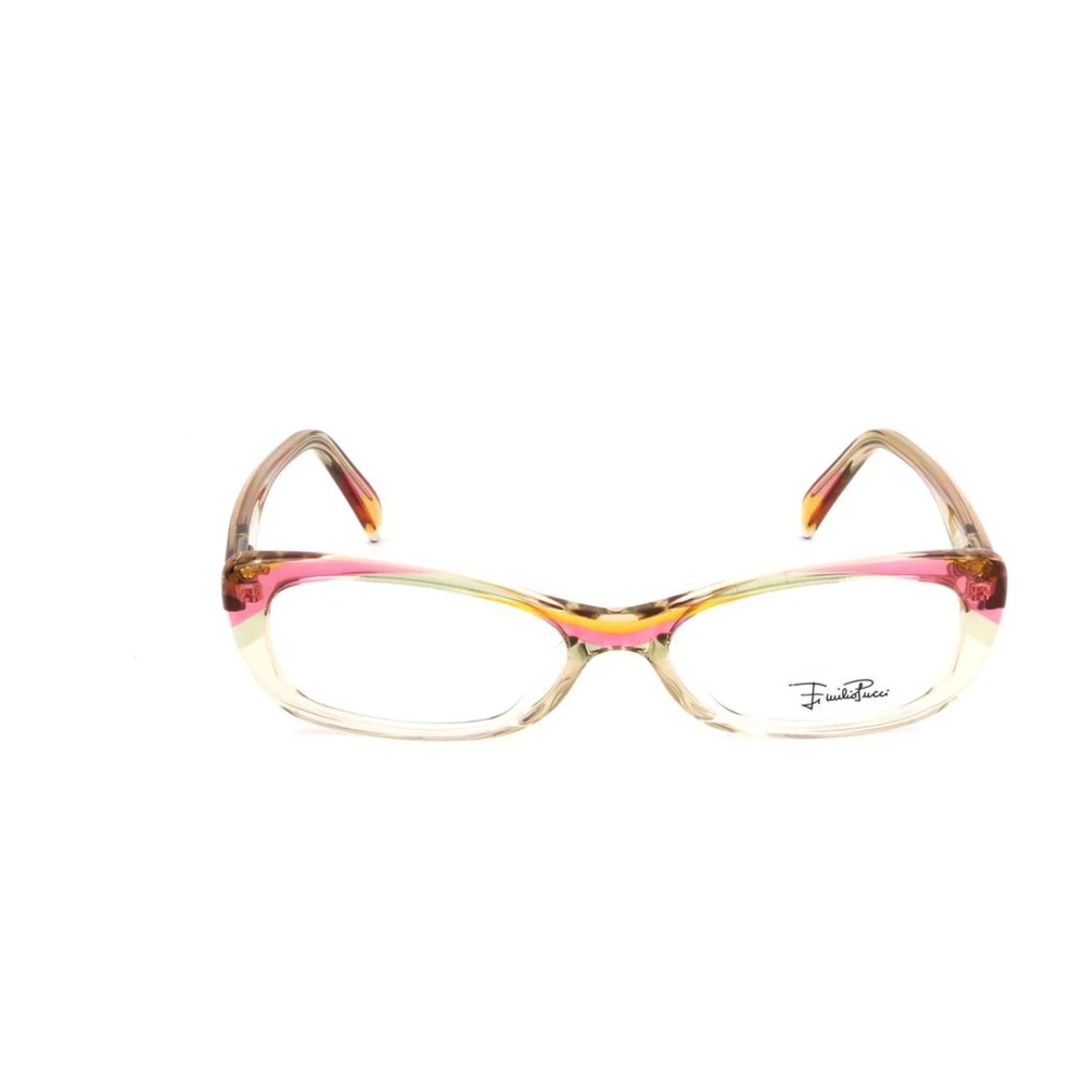 EMILIO PUCCI Multicolor Plastic Frame Bril Multicolor Dames