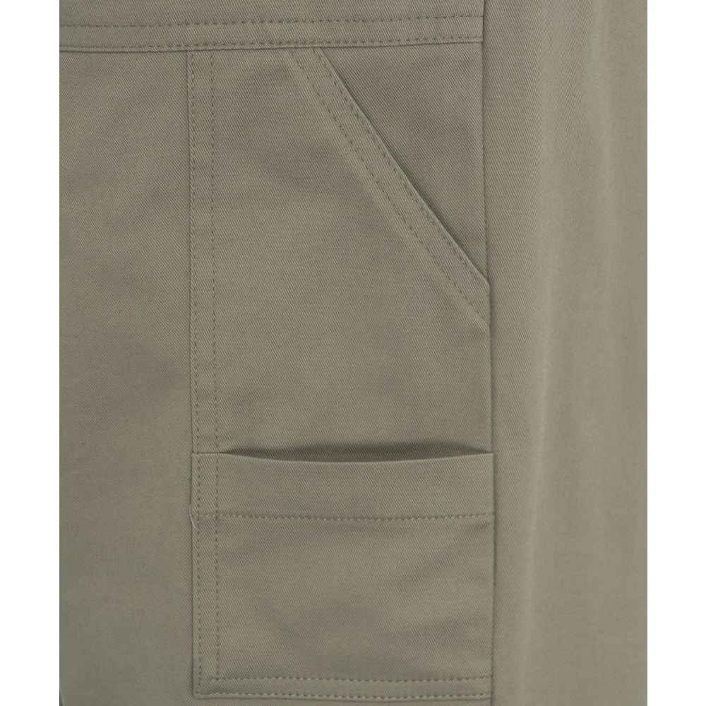 Paolo Pecora Stijlvolle Groene Chino Broek Green Heren