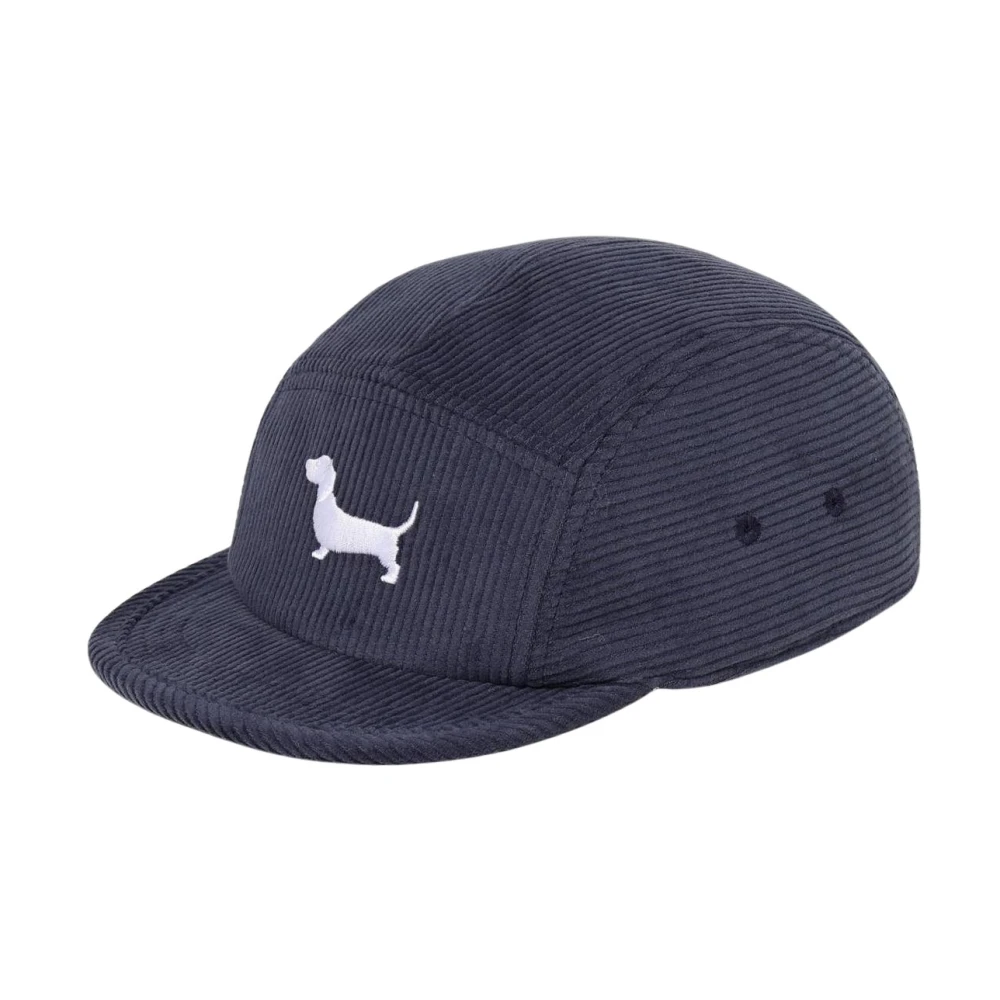 Thom Browne Herr Blå Accessoarer S, Manchestercap
