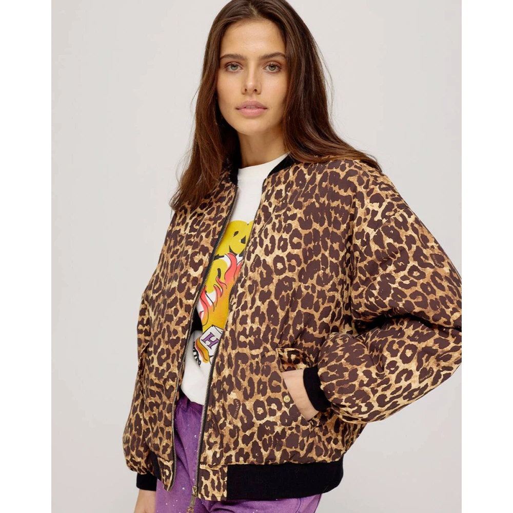 Harper & Yve Nora-J Jas voor Ss25 Collectie Brown Dames