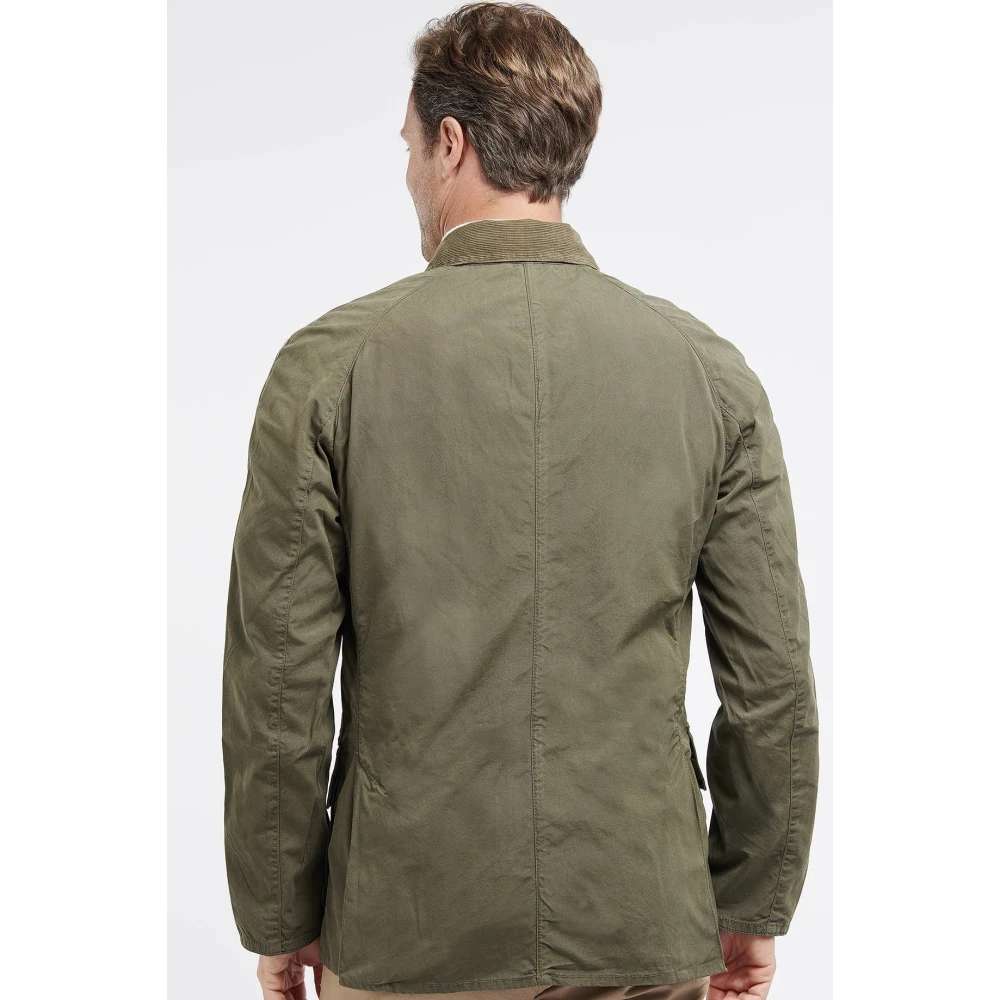 Barbour Casual Olijfkleurige Jas Green Heren