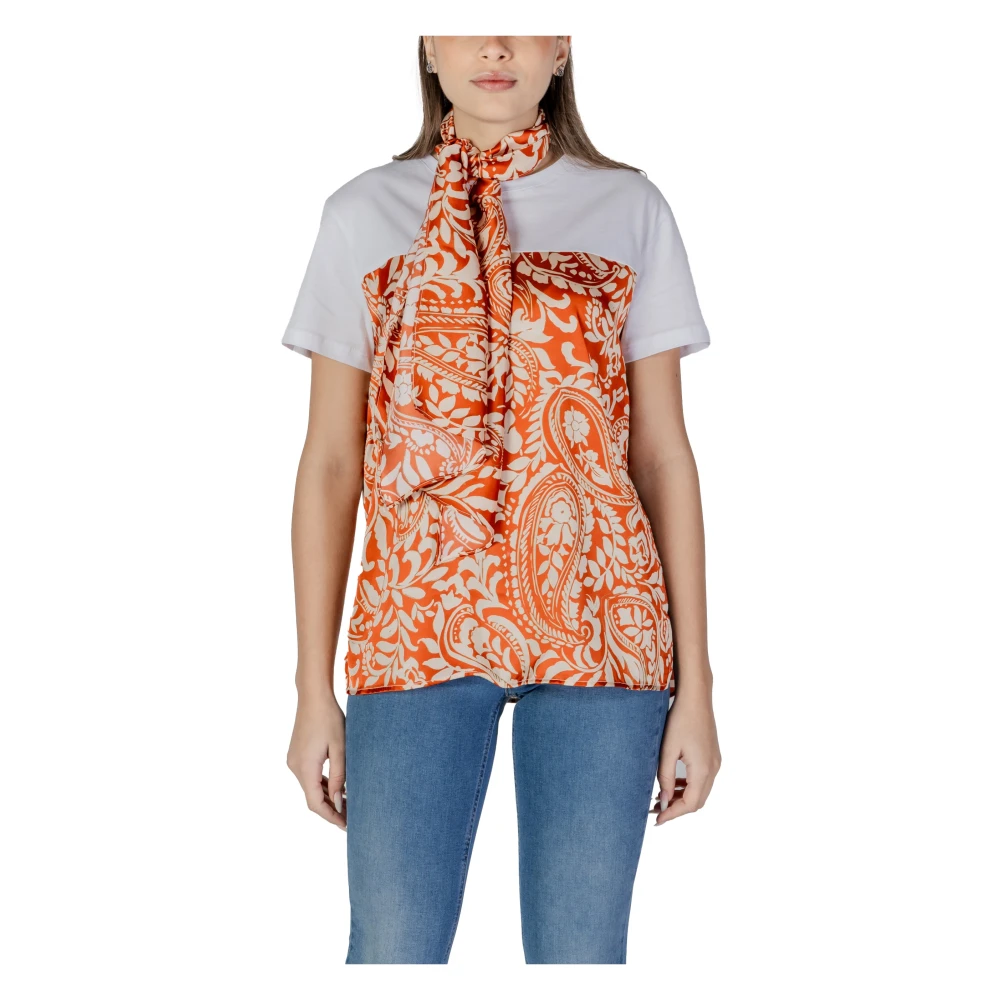 Liu Jo Korte Mouw T-shirt Lente Zomer Collectie Multicolor Dames