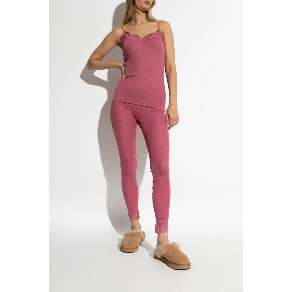 Hanro Strap top Pink Dames