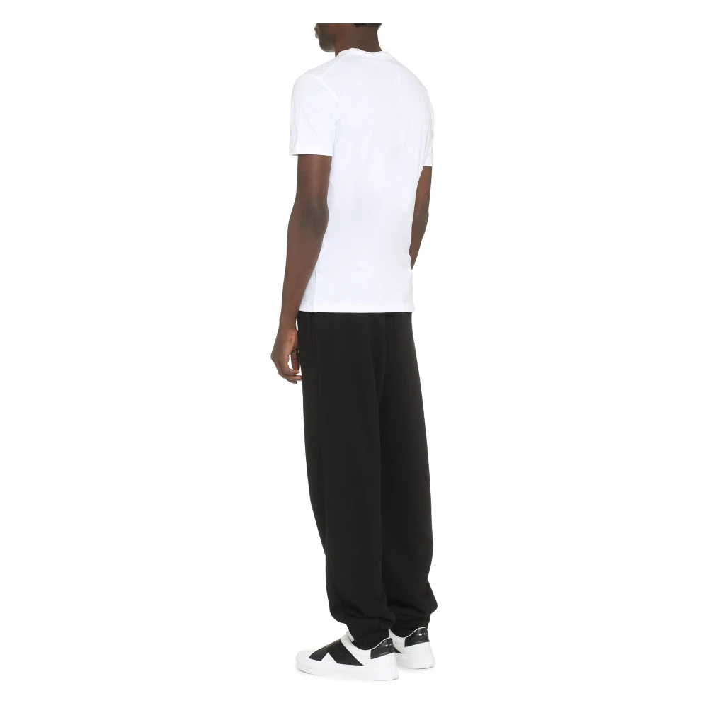 Dsquared2 Cool Fit Katoenen Crew-Neck T-shirt White Heren