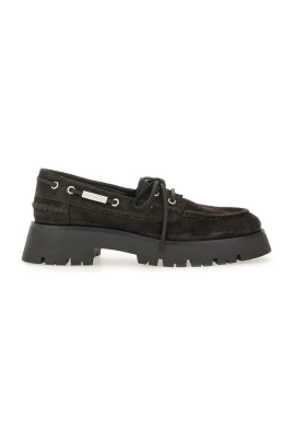Chunky Sole Suede Mockasiner