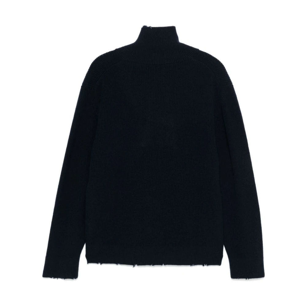 Laneus Blauwe Jumper Sweaters Breiwerk Blue Heren