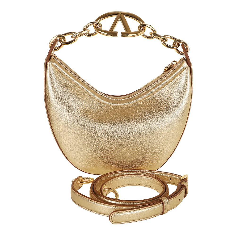 Valentino Garavani Stijlvolle Mini Hobo Tas Yellow Dames