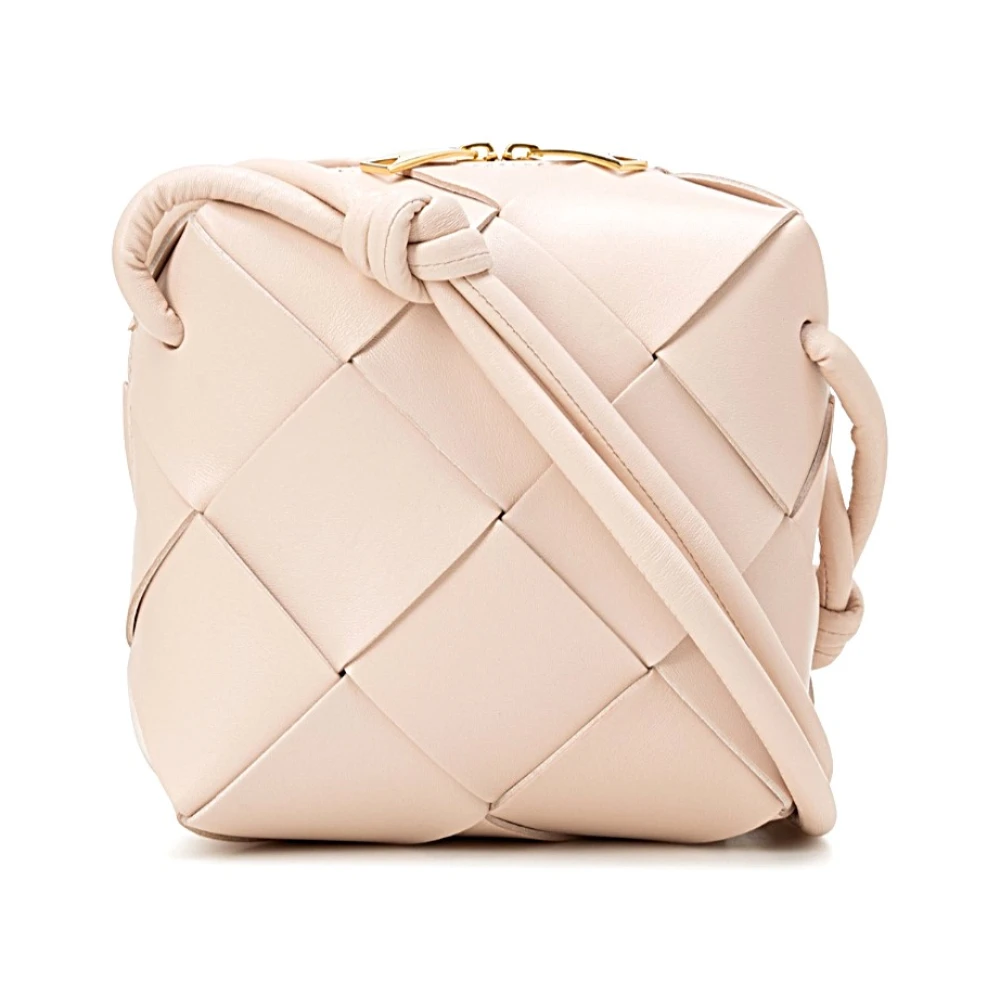 Bottega Veneta Stijlvolle Leren Tas Pink Dames