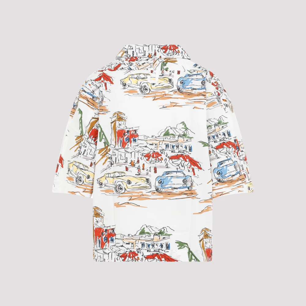 Jacquemus Multicolor Capri Grafisch Overhemd Multicolor Heren