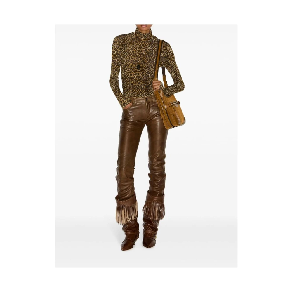 Isabel marant Dierenprint Coltrui Brown Dames