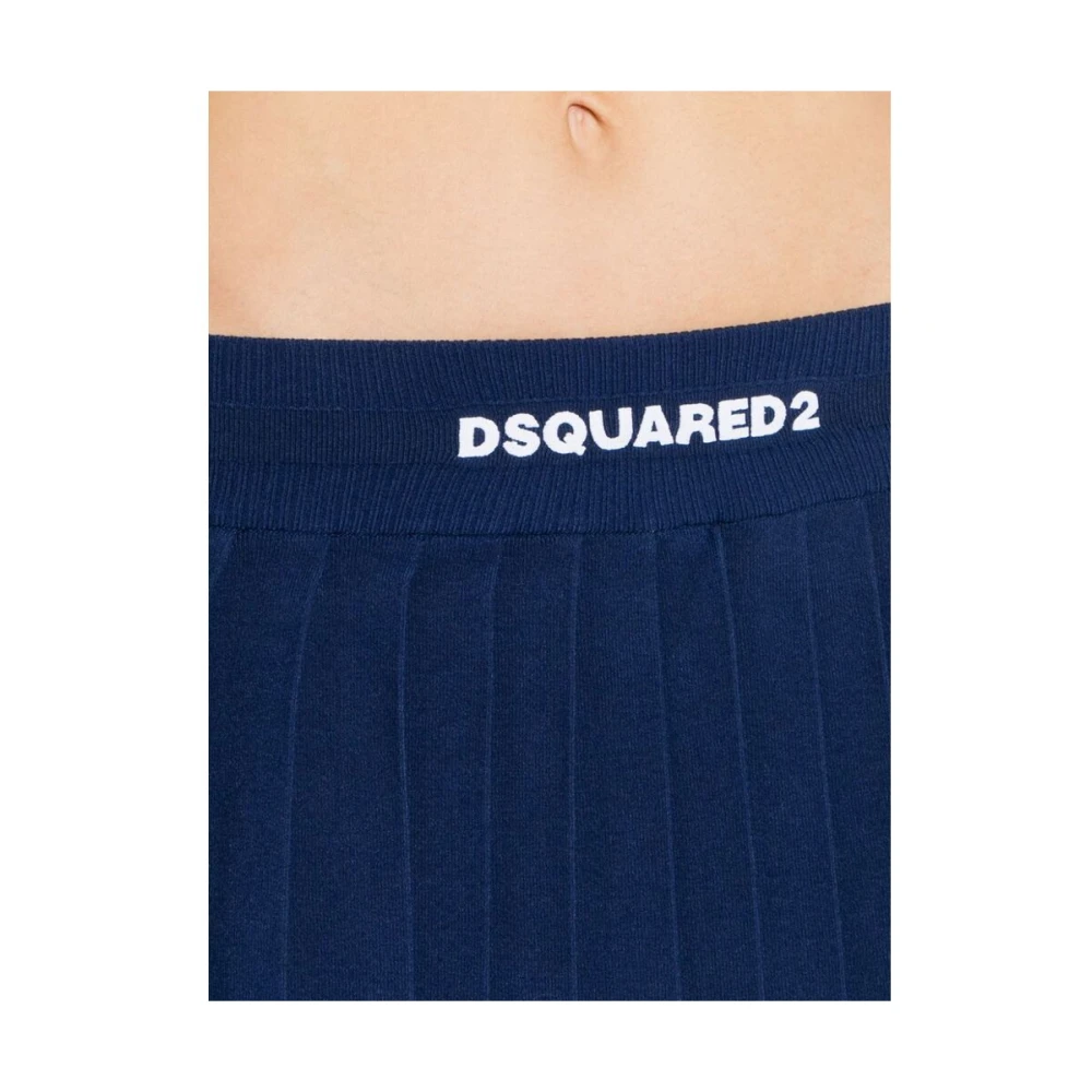 Dsquared2 Short Skirts Blue Dames