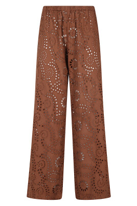 floral-cut-out-brown-cotton-pants